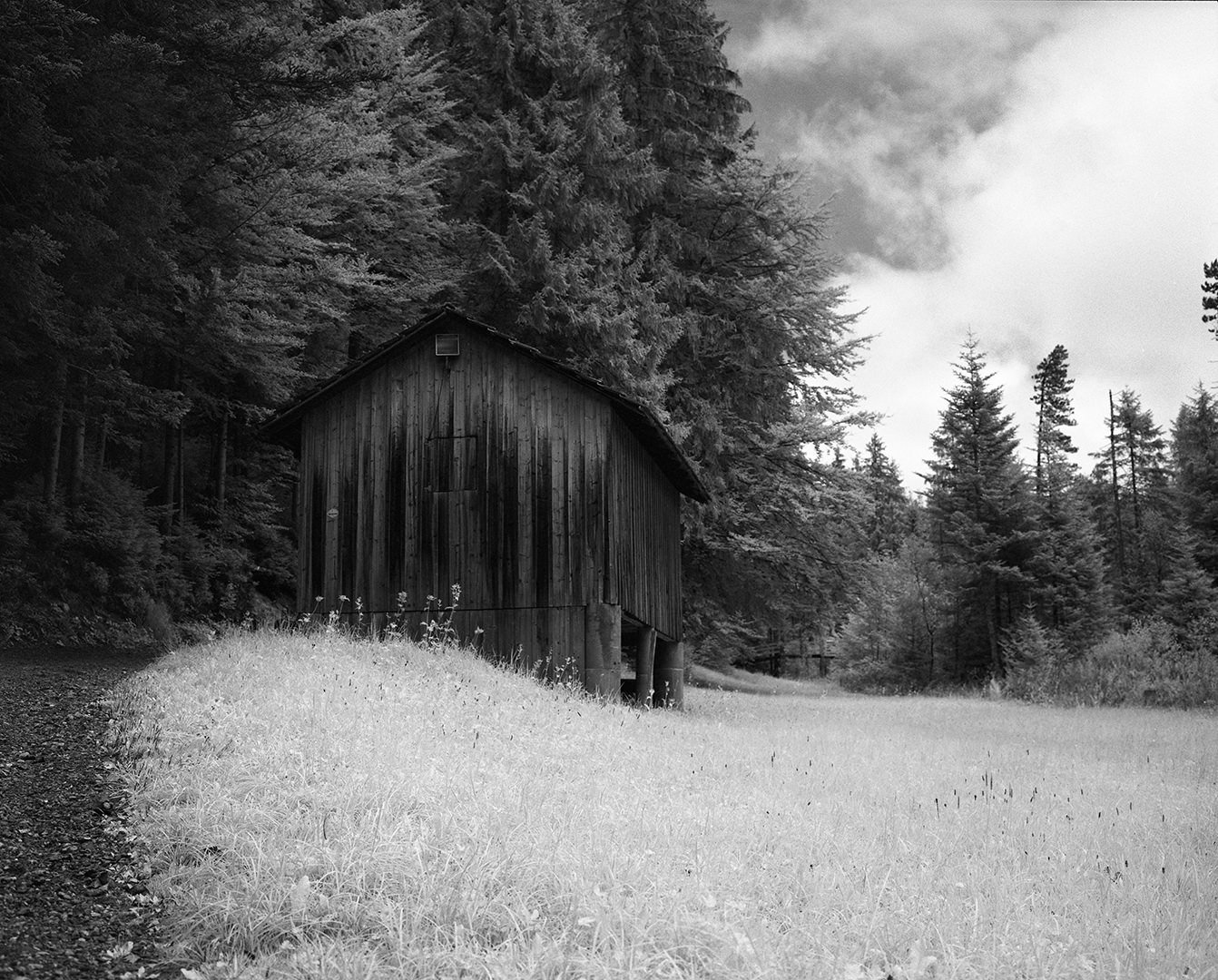 Alpine Refuge — fine art landscape, Scapes series, fine art photography print by Kofi Amoa